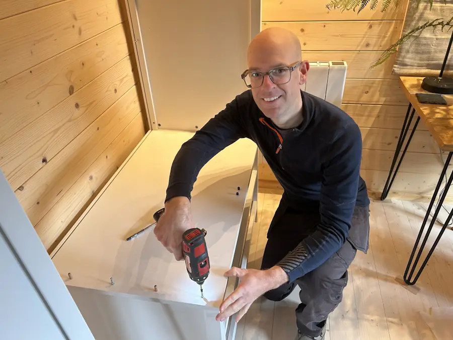 Flat Pack Somerset - Flat Pack Furniture Assembly - Nathan at work!