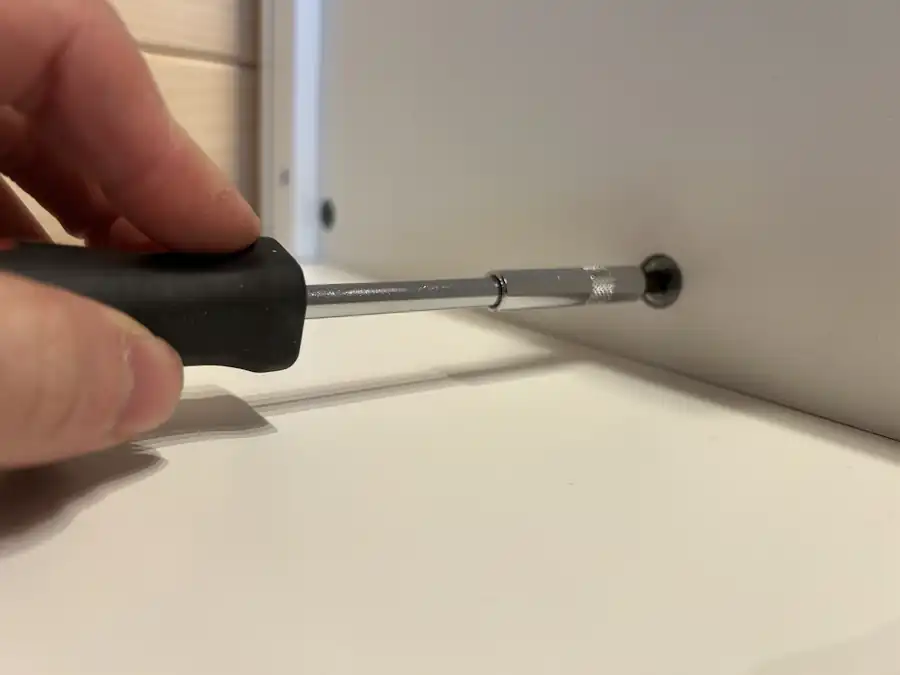 Screwing items together - Flat Pack Somerset